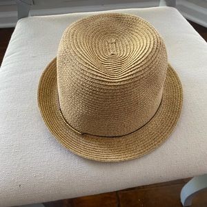 Tan straw hat
